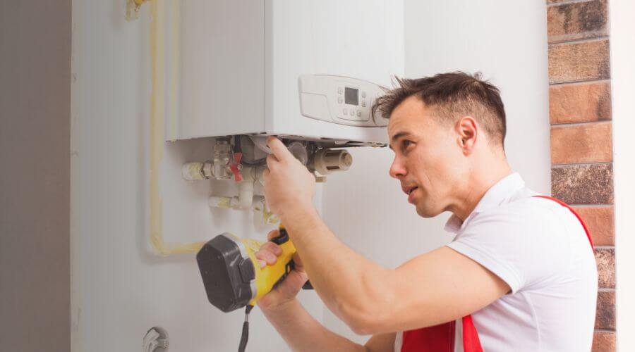 Professional water heater repair in Encino, NM